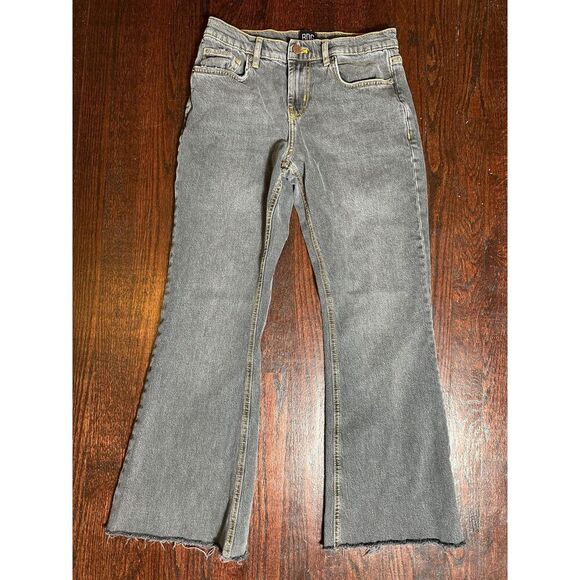 Urban Outfitters BDG y2k Gray Low Rise Boot Cut Jeans Size 28 - Picture 2 of 11